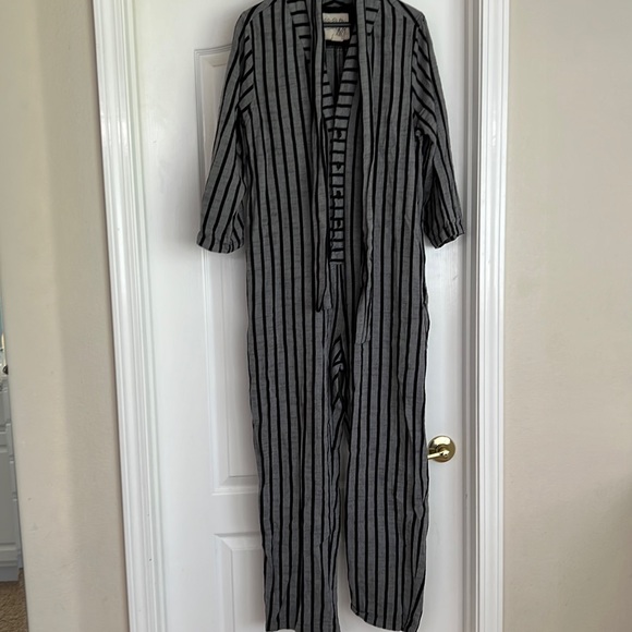 Ace & Jig Stella jumpsuit in Concrete - Picture 1 of 4
